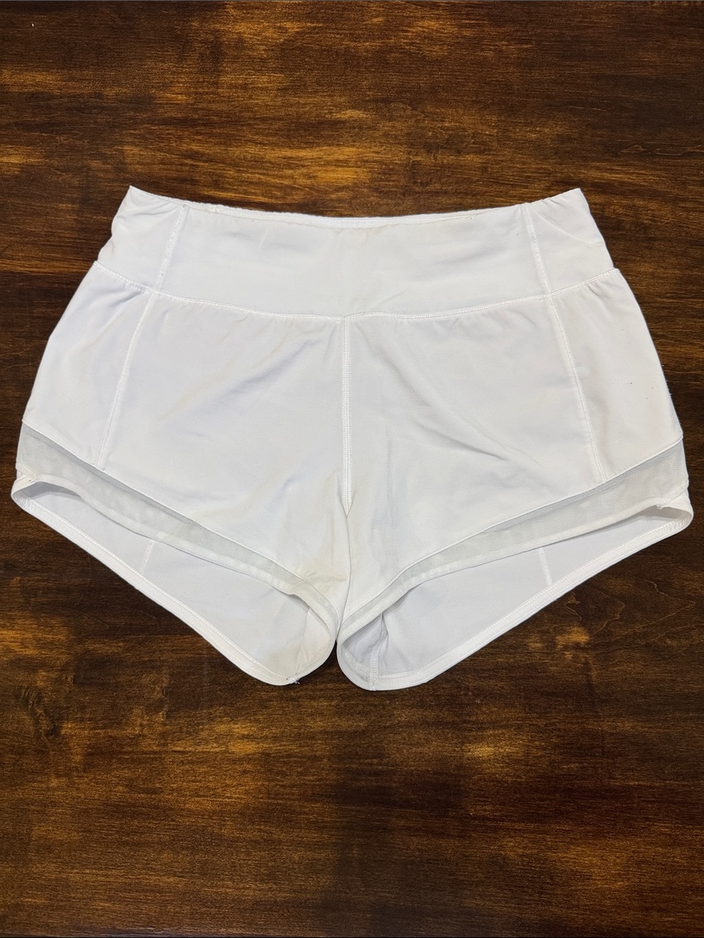 lululemon athletica White Speed Shorts